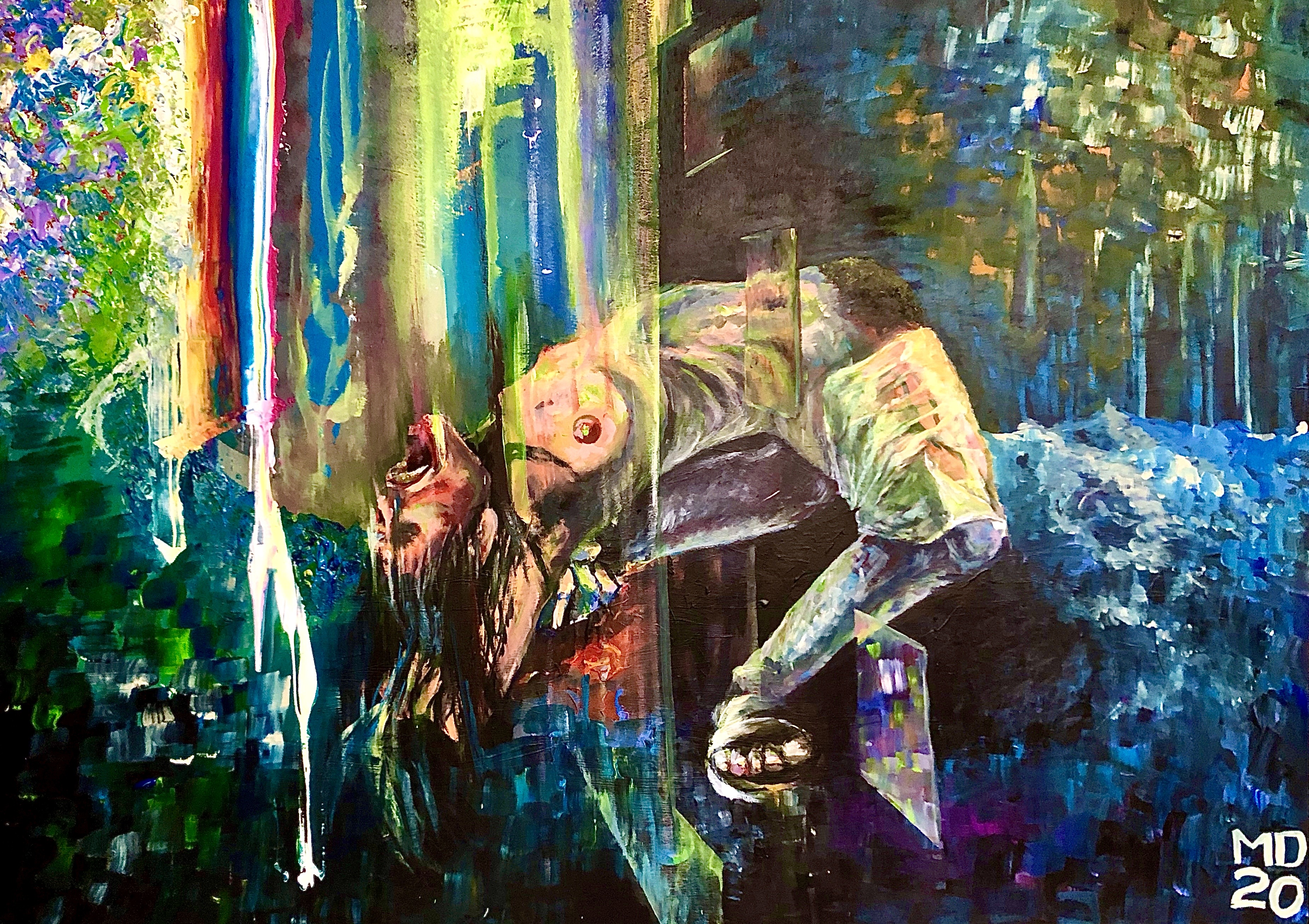 Acryl auf Leinwand 2