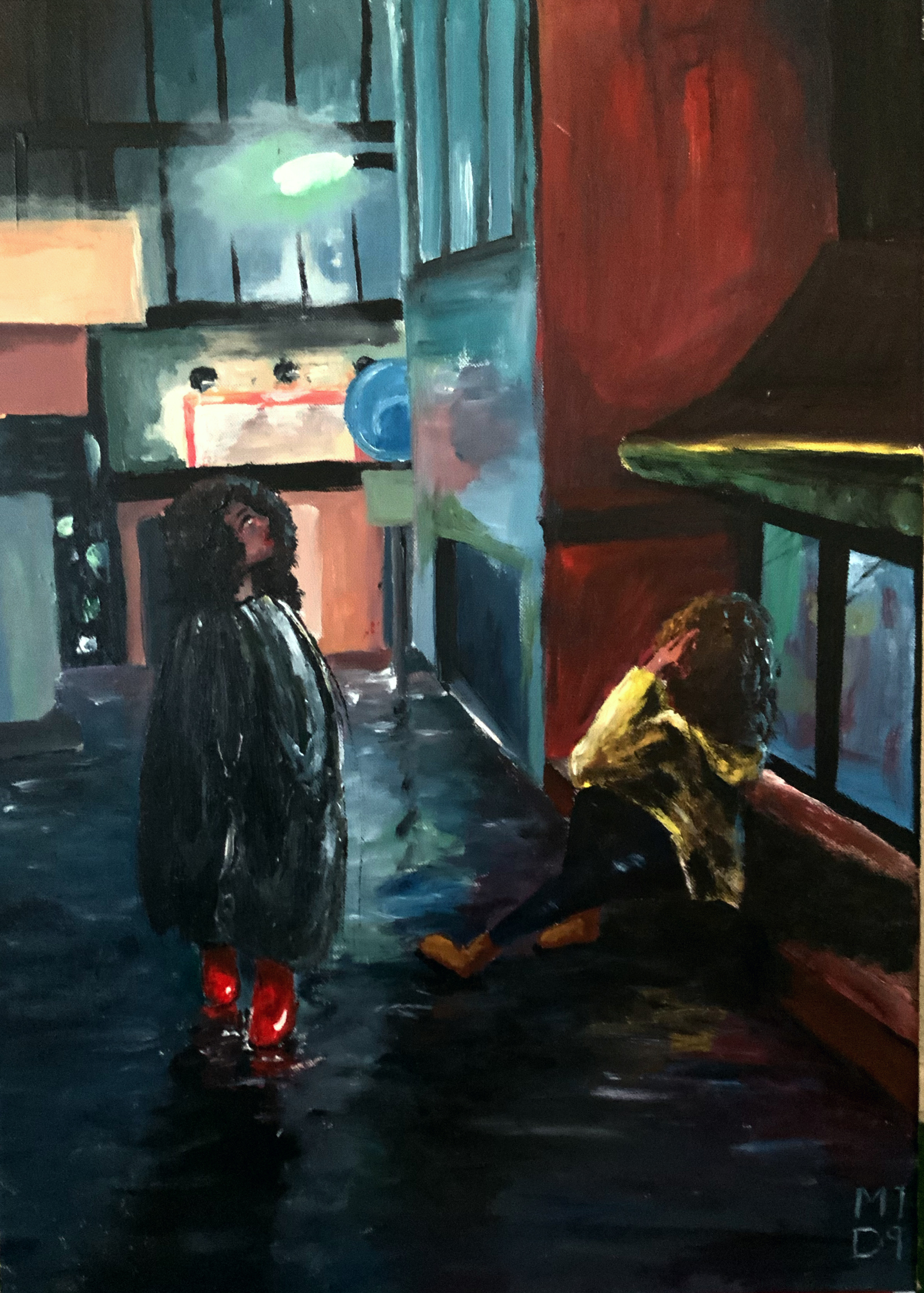 Acryl auf Leinwand 4